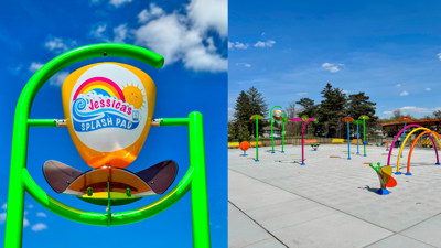 Jessica's Splash Pad Now OPEN!