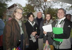 Group shot a Villa Barr Art Park Opening